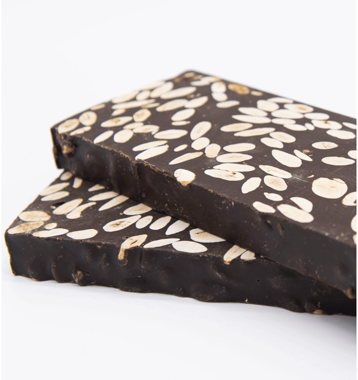 Turrón de Chocolate Negro 72% con Almendras 600 grs.