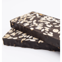 Turrón de Chocolate Negro 72% con Almendras 600 grs.