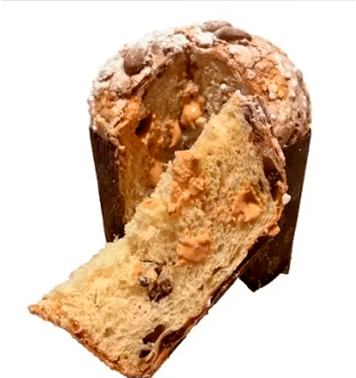 Panettone con Turrón de Jijona 850-900grs.