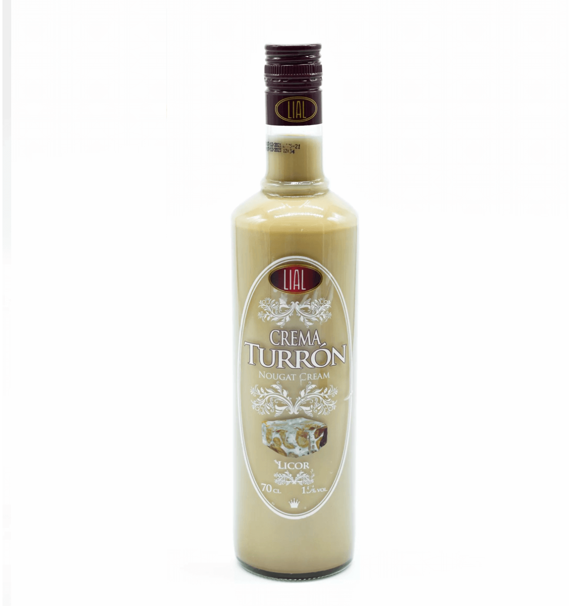 Licor de Crema de Turrón