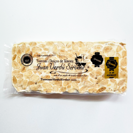 Turrón de Alicante (duro) grueso (1 pastilla)